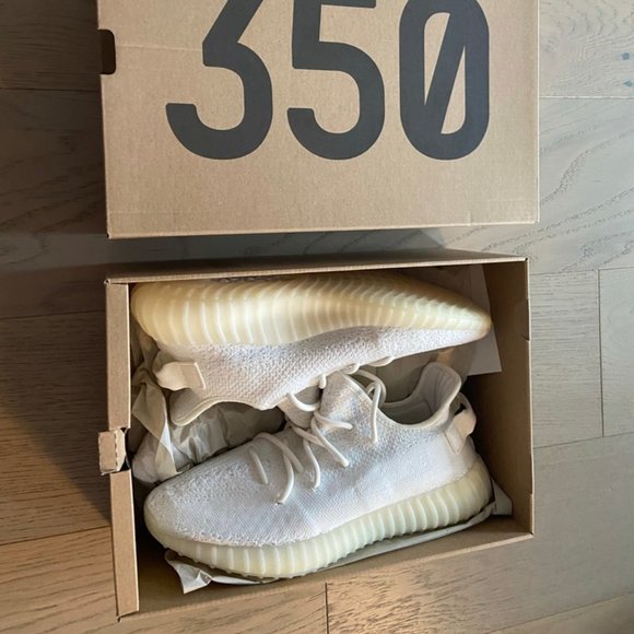 YEEZY BOOST 350 V2 CP9366 US size 10 WHITE NEW main image 8